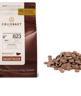 Callebaut Chocolade Callets Melk 823  2,5 Kg